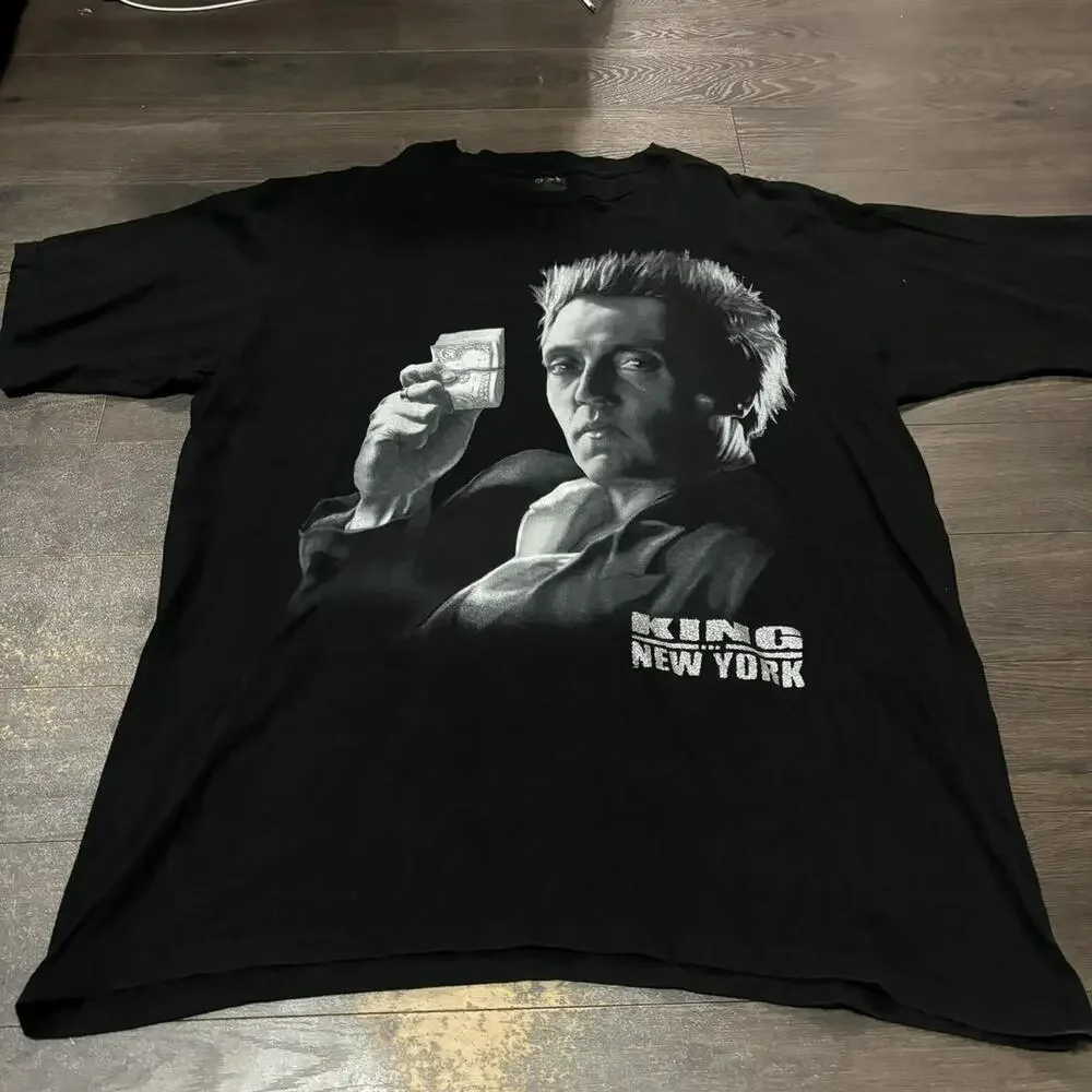 Vintage kings of New York Christopher Walken t shirt 00s XXL - Picture 2 of 5
